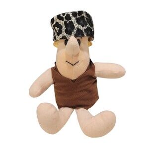 Vintage Hanna Barbera Barney Rubble Plush Made In Korea The Flintstones EUC